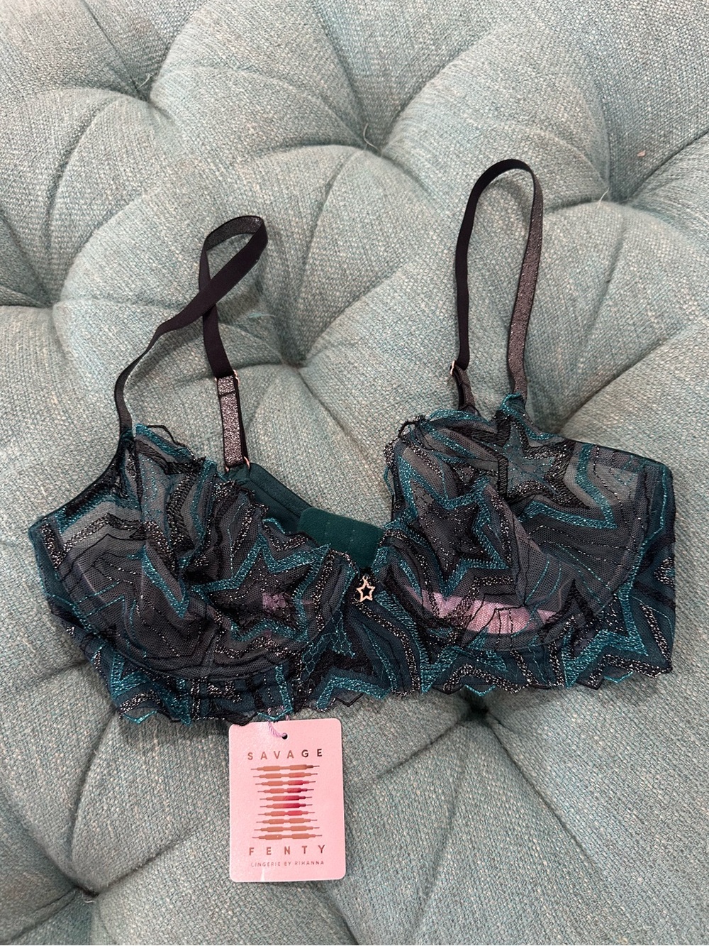 SAVAGE FENTY sheer bra (RIHANNA)